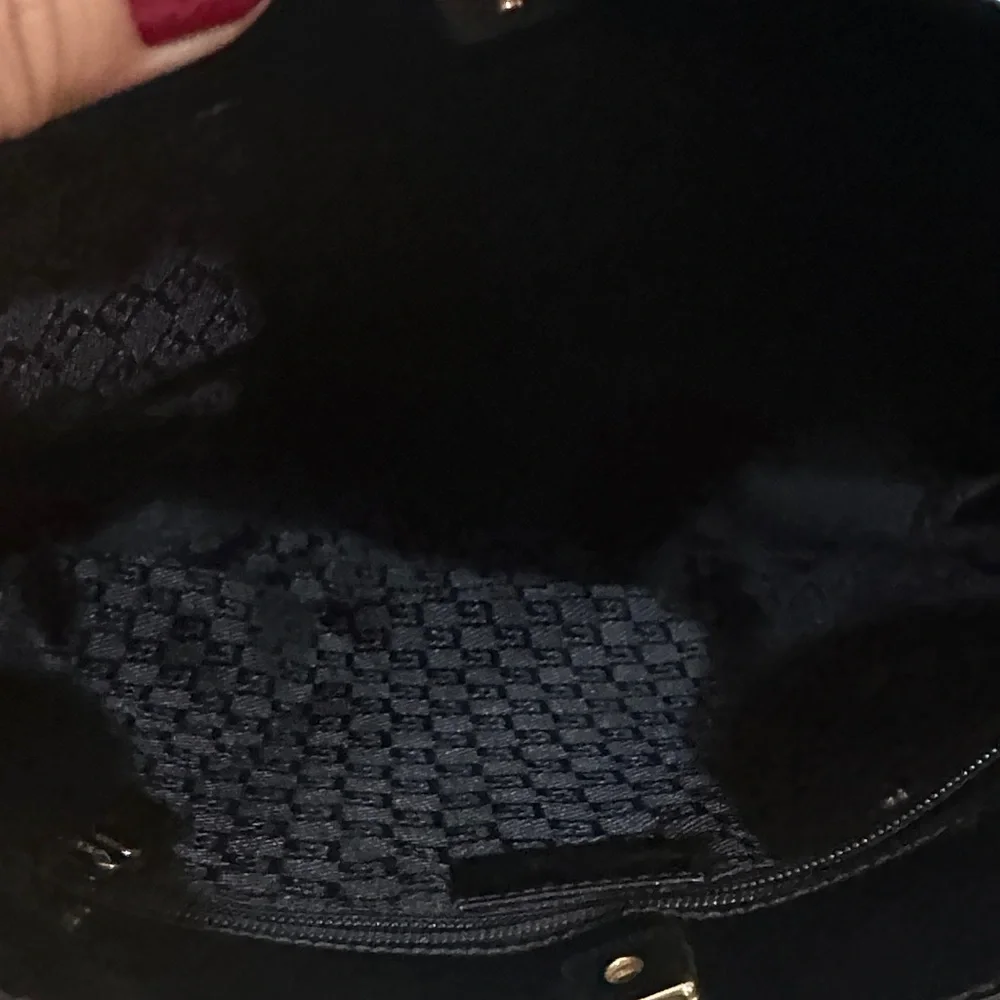Gucci Black and Cream Shoulder Bag - Picture 12 of 16